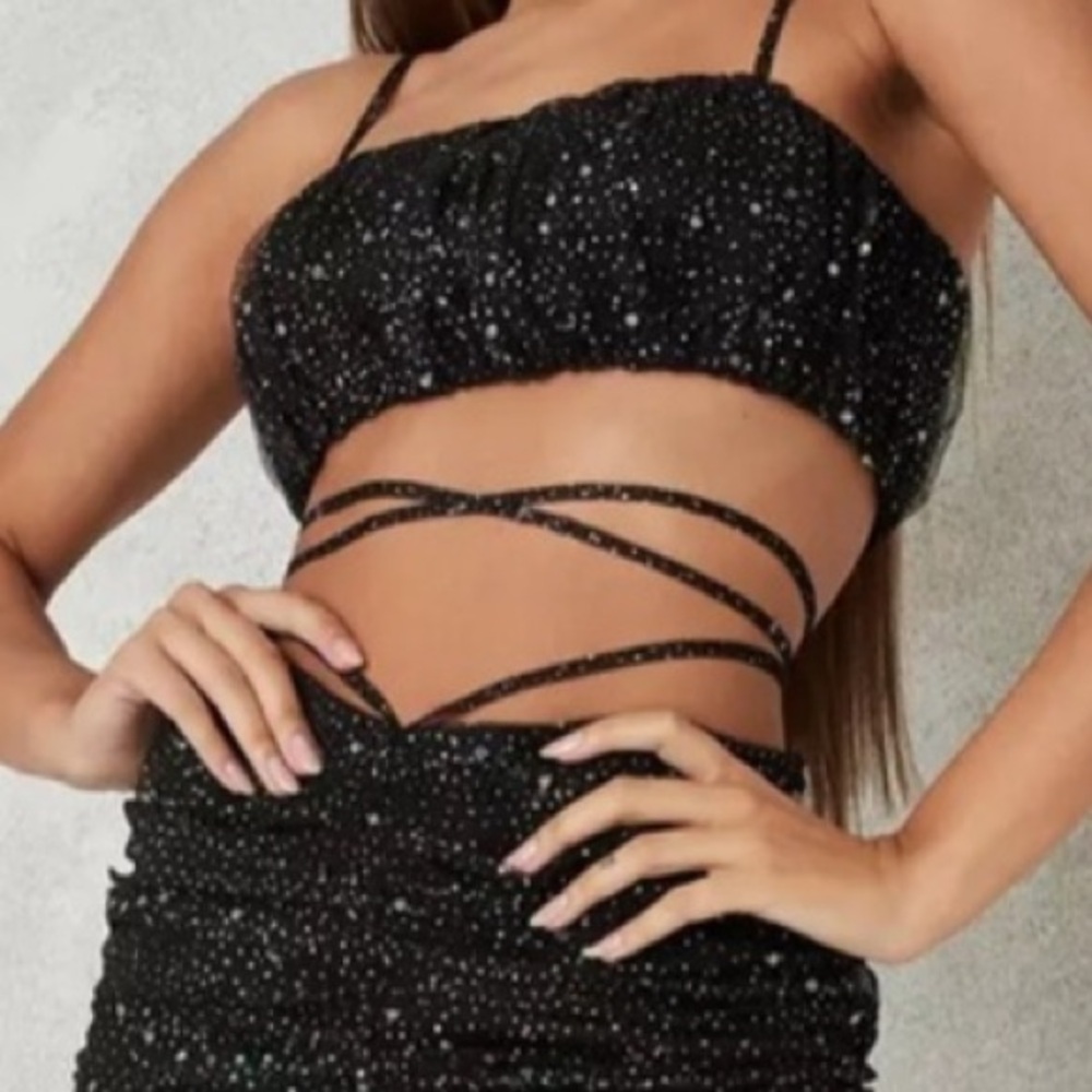 MISSGUIDED PARTY DRESS SET - Picture 5 of 7